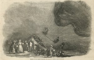 Descente du ballon de M. Green - English School