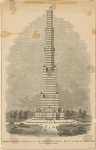 Conception de Charles Burton pour la conversion du Crystal Palace - English School
