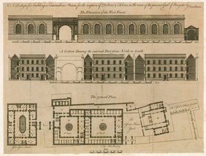Conception pour la prison de Newgate - English School