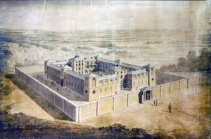 Conception pour une prison néo-classique, c.1790