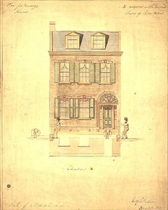 Conception pour le Petit Théâtre, Haymarket, vers 1800 - English School