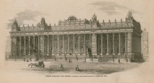 Conception pour le bureau de la guerre
