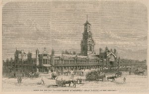Conception du nouveau marché de viande morte à Smithfield