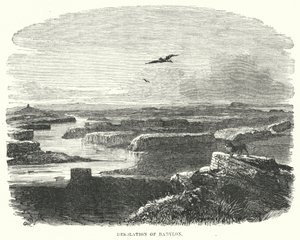 Désolation de Babylone (gravure) - English School