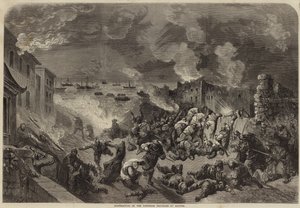 Destruction des usines européennes à Canton - English School