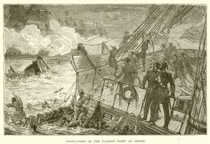 Destruction de la Flotte Turque à Sinope - English School