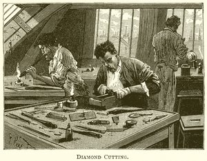 Taille de diamant - English School