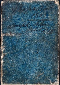 Journal, contenant des détails sur le navire, la date, le capitaine, le pays, la destination, le départ, le poids et le tirant d