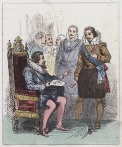 Découverte du complot de la poudre à canon - English School