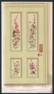 Décoration de Panneau de Porte