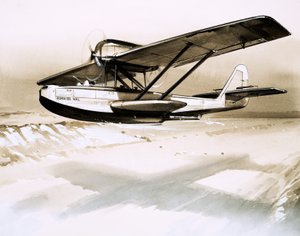 Dornier Wal, hydravion allemand bimoteur - English School
