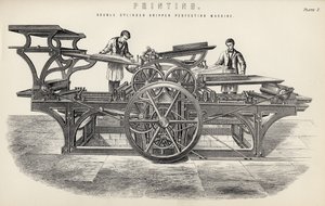 Machine à perfectionner à double cylindre, de L