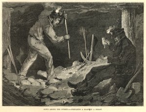 Parmi les mineurs - préparation d