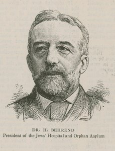 Dr H Behrend, président de l