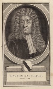 Dr John Radcliffe, Obiit 1714 - English School