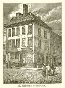 Lieu de naissance du Dr. Johnson - English School
