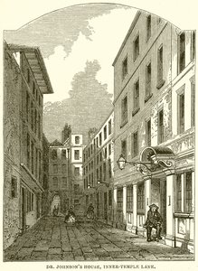 Maison du Dr. Johnson, Inner-Temple Lane