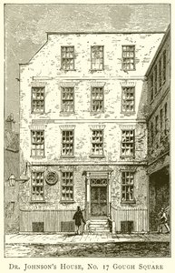 Maison du Dr. Johnson, no. 17 Gough Square