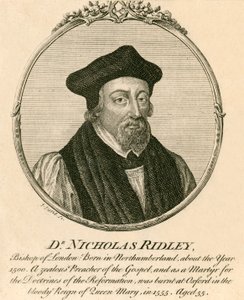 Dr Nicholas Ridley - English School