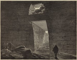 Fouilles du Dr Schliemann à Mycènes - English School