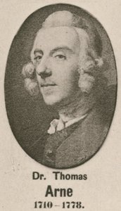 Dr Thomas Arne - English School