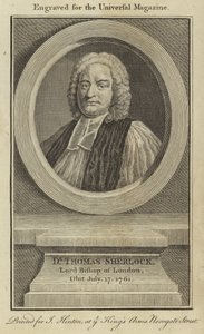 Dr Thomas Sherlock, Évêque de Londres