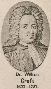 Dr William Croft - English School