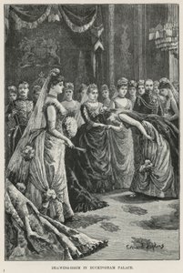 Salon du palais de Buckingham - English School