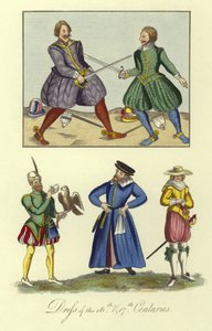 Vêtements des 16ème et 17ème siècles - English School
