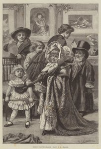 Se préparer pour la charade (gravure) - English School