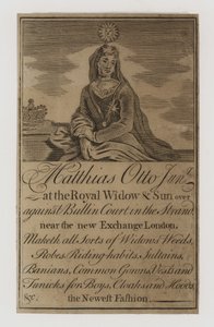 Couturiers, Matthias Otto Junior, carte de visite - English School