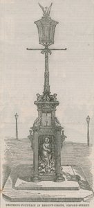 Fontaine à boire à Regent Circus - English School