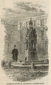 Fontaine à boire sur The Broadway à Camden Town - English School