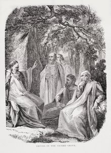 Druides dans le bosquet sacré, de L