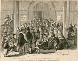 Théâtre de Drury Lane, Londres - engagement pour la pantomime - English School