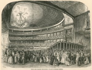 Théâtre de Drury Lane redécoré - Concert Promenade de Jullien - English School