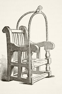 Chaise de canard utilisée au 15ème siècle, de 