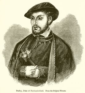 Dudley, duc de Northumberland - English School