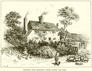 Dunford, près de Midhurst, où Cobden est né - English School