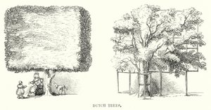 Arbres hollandais (gravure) - English School