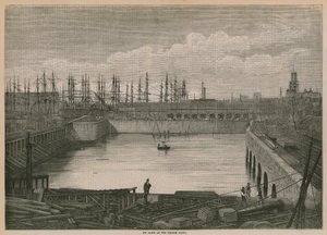 Bassin EW aux docks de Londres - English School