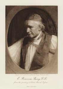 E Bouverie Pusey, DD (lithographie) - English School