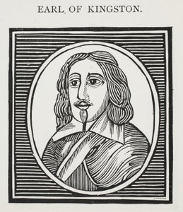 Comte de Kingston (1600-80), illustration de Chap-books du XVIIIe siècle par John Ashton, pub. 1882
