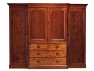Armoire à façade brisée de l