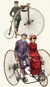 Montage de Vélos Anciens - English School