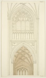 Côté est du transept sud de St Mary Redcliffe