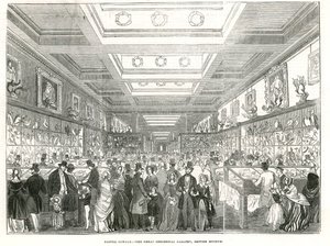 Lundi de Pâques - la Grande Galerie Zoologique, British Museum - English School