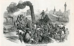 Lundi de Pâques sur la Tamise - en route pour Greenwich - English School