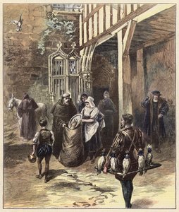 Offrandes de Pâques dans les temps anciens - English School