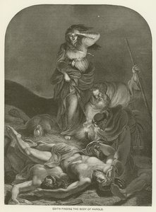 Edith trouvant le corps de Harold - English School